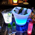 RGB Color Changing LED Wine Holder stand led light ice bucket cooler wine for bar night club